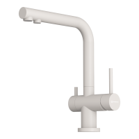 Смеситель для кухни Omoikiri Nagano-P-PA латунь/пастила