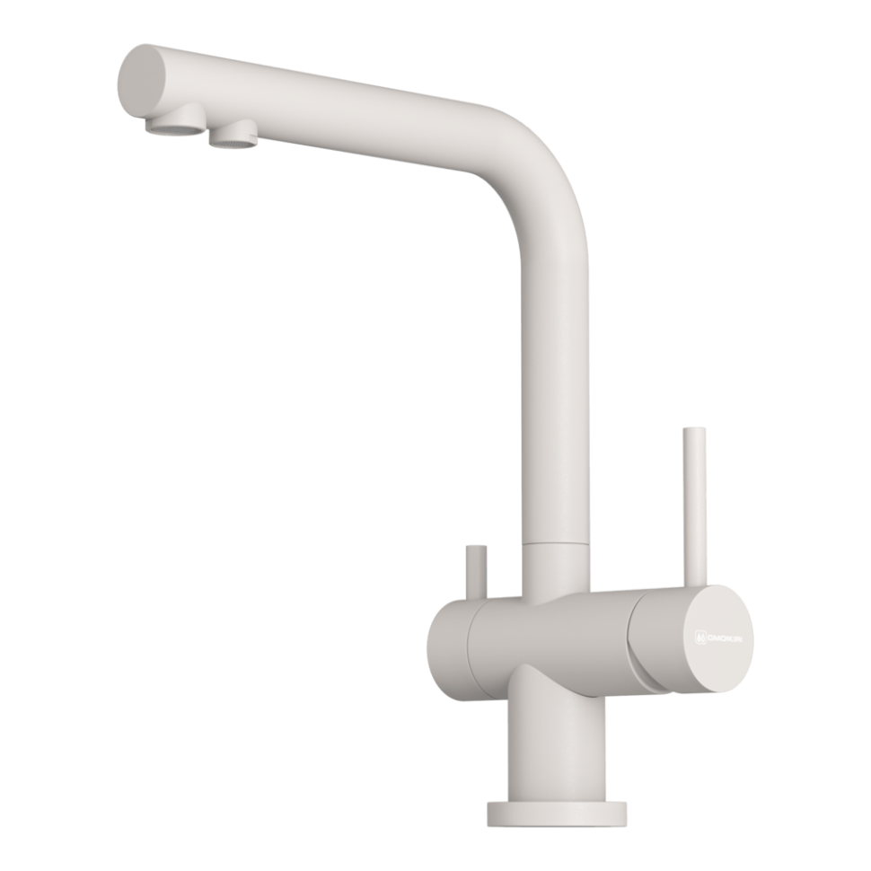 Смеситель для кухни Omoikiri Nagano-P-PA латунь/пастила