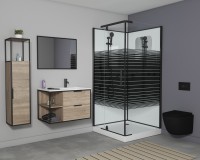 Душевая кабина Grossman Classic GR271QL (90х90х205) дверь раздвижная,4 места