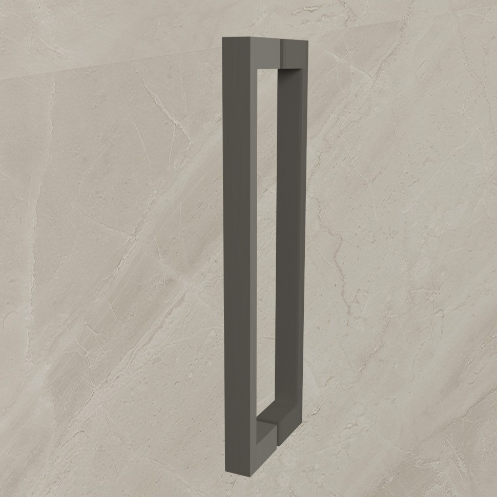 Душевая дверь Экстенза (Extenza) VDP-4EX1112CLGM, 1100/1200, вороненая сталь, стекло прозрачное