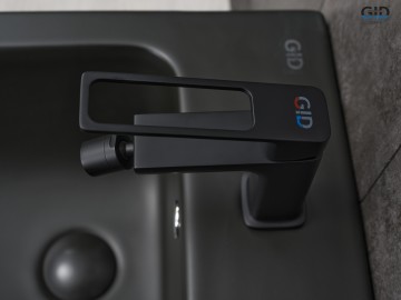 Смеситель для биде Gid Niagara L057-BM-B L057BMB черный матовый