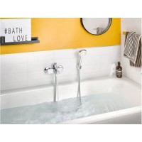 Смеситель для ванны, для душа Kludi Pure&amp;Easy хром 376810565