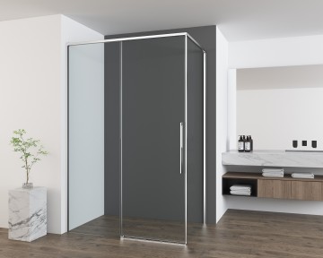 Душевой уголок Ультима (Ultima) VSR-7UL1012CL, 1200*1000, хром, стекло прозрачное