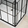 Душевая кабина Niagara Standart ST120/80/15QL/KL/BKT (120х80х225) низкий поддон(15см),черный,стекло прозрачное,3 места