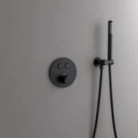 Душевая система встроенная с термостатом Timo Saona SX-2370/03SM черный