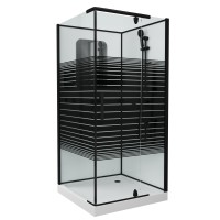 Душевая кабина Grossman Classic GR271QR (90х90х205) дверь распашная,4 места