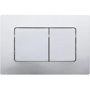 Кнопка смыва Veconi FLUSH V8, хром глянец