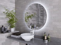 Зеркало COSMO-промо (800*800*45) LED с сенсорным выключателем