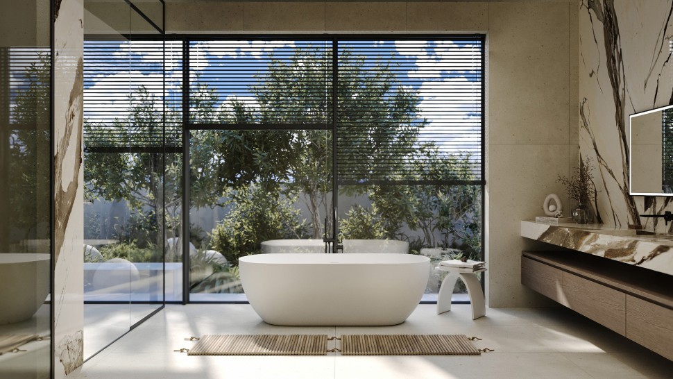 Ванна из искусственного камня ABBER Stein AS9613-1.6 белая матовая