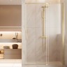 Душевая дверь Экстенза (Extenza) VDP-4EX9010CLG, 900/1000, брашированное золото, стекло прозрачное