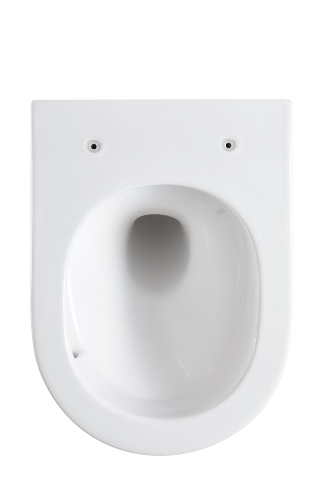 Унитаз подвесной Бьен (Bien) VT1-56TFS Торнадо, цвет белый, ультратонкое микролифт сиденье