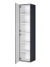 Шкаф-пенал для ванной Uperwood Foster NEW 36х30х160 см, черный