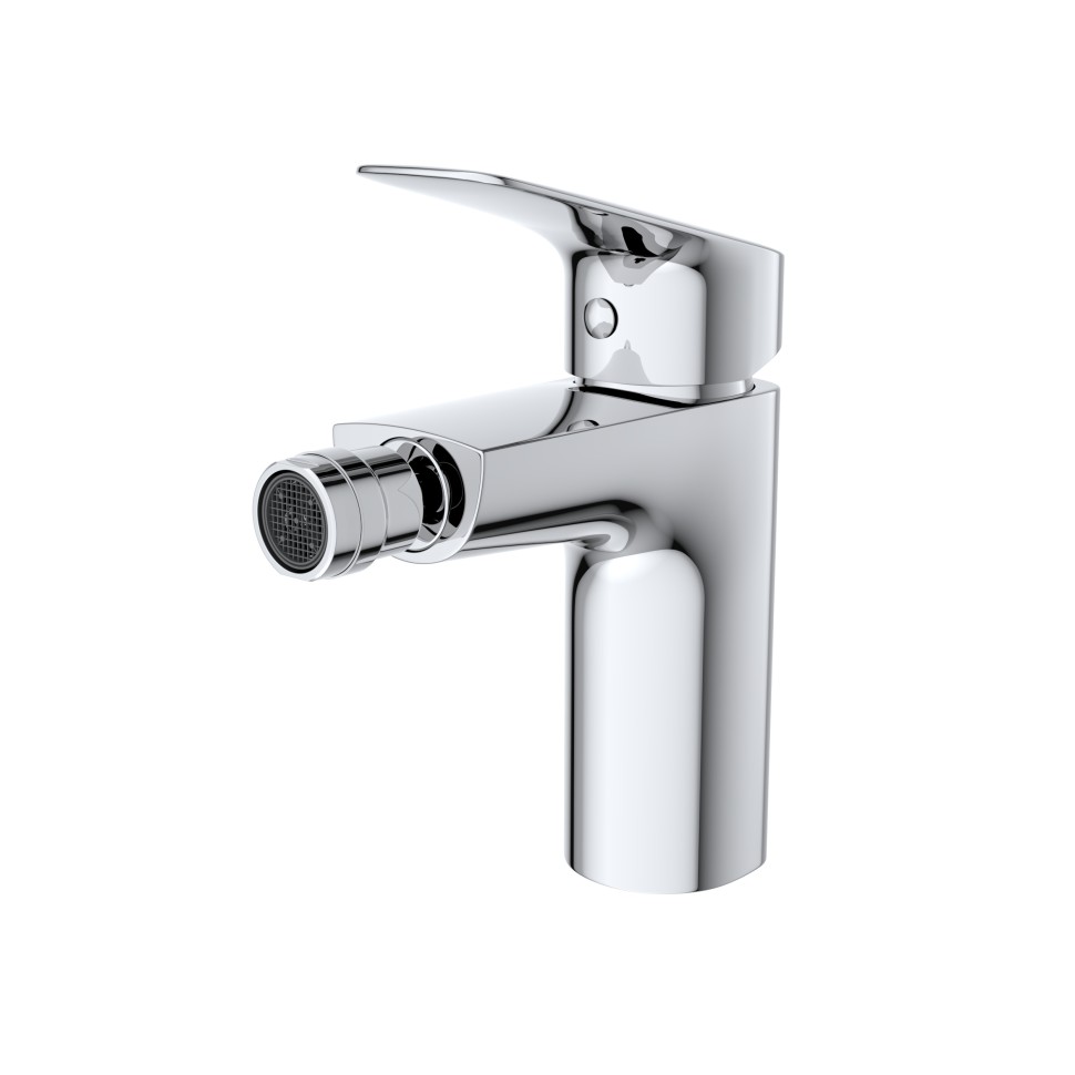 Смеситель для биде без донного клапана BelBagno DUE-BD-CRM-W0