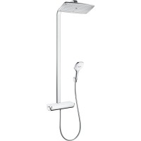 Душевая система Hansgrohe Raindance E хром, белый (27112400)