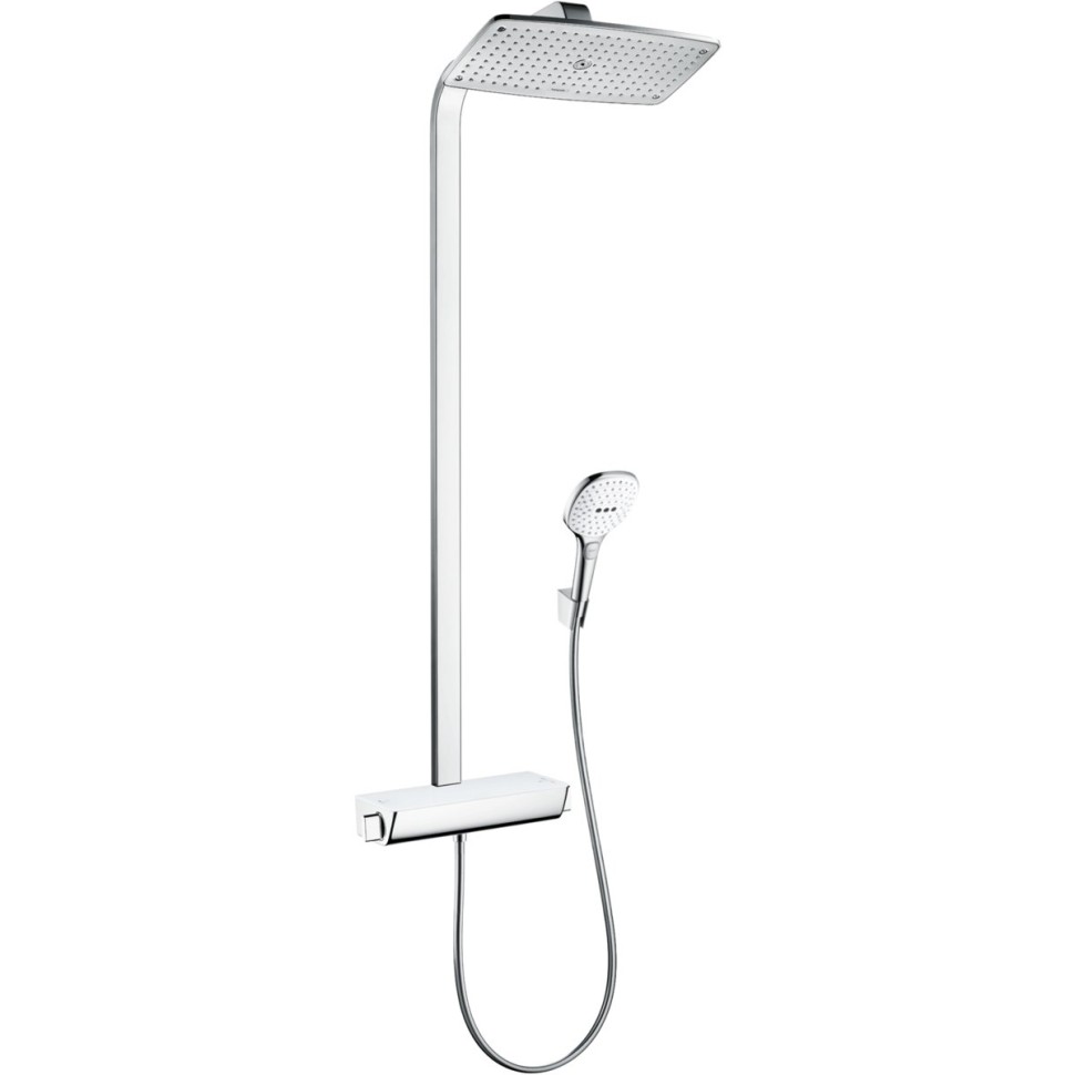 Душевая система Hansgrohe Raindance E хром, белый (27112400)