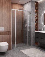 Душевая дверь CEZARES MOLVENO-BA-12-100+40-C-Cr-IV