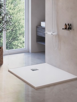 Душевой поддон RGW Stone Tray ST-W, искусственный камень, белый, 70 см x 170 см