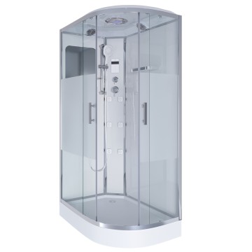 Душевая кабина Niagara Ultra NG-303-01L (120х80х220) низкий поддон(16см),стекло матовое,4 места