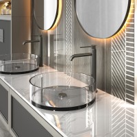 Смеситель для раковины-чаши Timo Saona 2411/18F черное золото