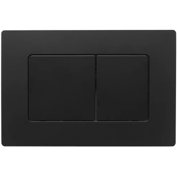 Кнопка смыва Veconi FLUSH V8, чёрный матовый