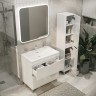 Тумба напольная "ВИСТА-90 см" с 2-я ящ. белый глянец (ум. Alice-90)